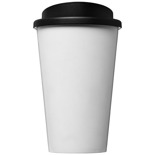 Brite-Americano® Recycled kubek izolowany o pojemności 350 ml Biały-Czarny 21049001 (1)