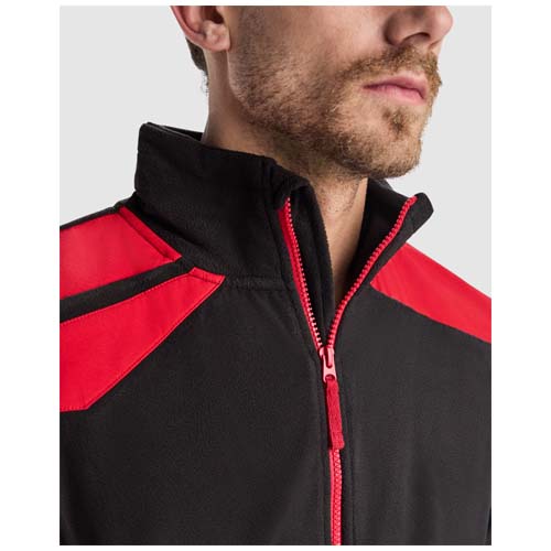 Terrano kurtka unisex z mikropolaru Ołowiowy-Pomarańczowy R8412E61 (4)