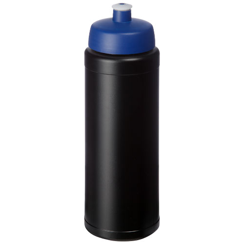 Bidon Baseline® Plus o pojemności 750 ml z wieczkiem sportowym Czarny-Niebieski 21069013 