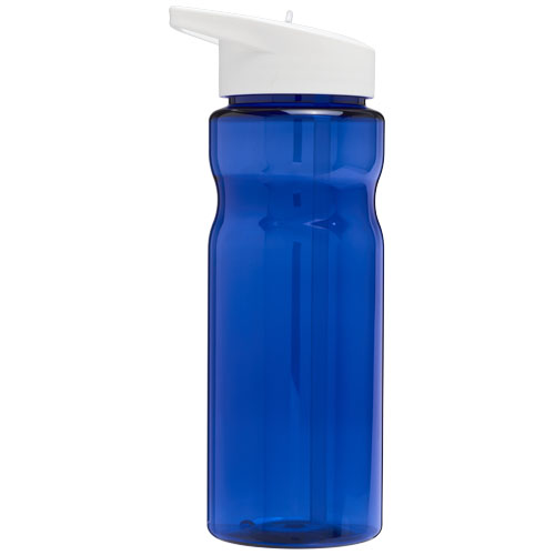 Bidon H2O Base® o pojemności 650 ml z wieczkiem z słomką Niebieski-Biały 21004911 (3)