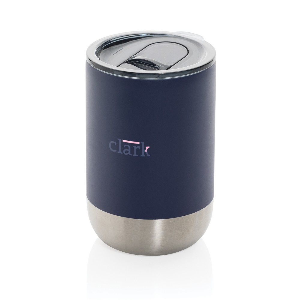 Kubek termiczny 360 ml, stal nierdzewna z recyklingu Niebieski P433.0625 (4)