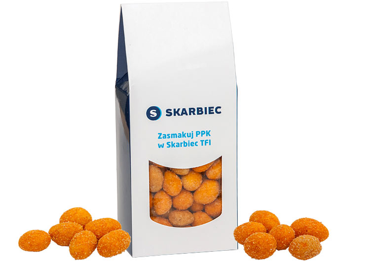 Gadżet reklamowy - 100x ORZESZKI W CRISPIE PAPRYKOWYM