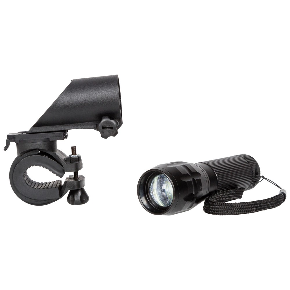 Latarka 1 CREE LED Air Gifts, lampka rowerowa | Cynthia Czarny V8747-03 (3)