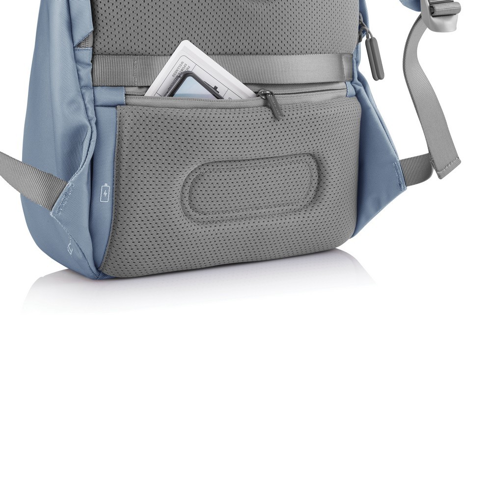 Bobby Soft plecak chroniący przed kieszonkowcami Niebieski P705.7915 (4)