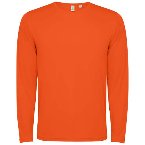 Estorii męska koszulka z długim rękawem Fire orange R0432D85 