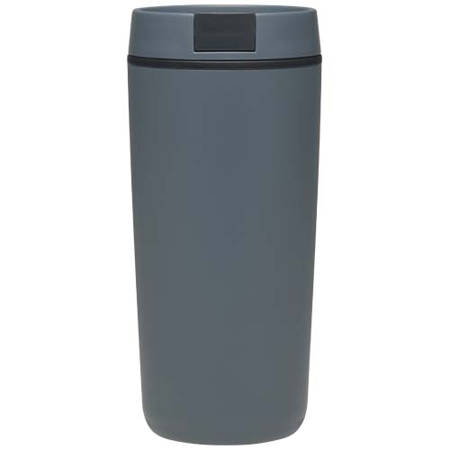 Sedona - kubek plastikowy o pojemności 480 ml, z podwójnymi ściankami Szaroniebieski 10095355 (2)