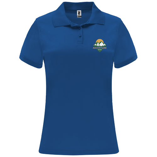 Monzha sportowa koszulka damska polo z krótkim rękawem Royal R04104T1 (1)