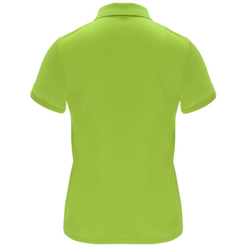 Monzha sportowa koszulka damska polo z krótkim rękawem Lime / Green Lime R04102X1 (1)