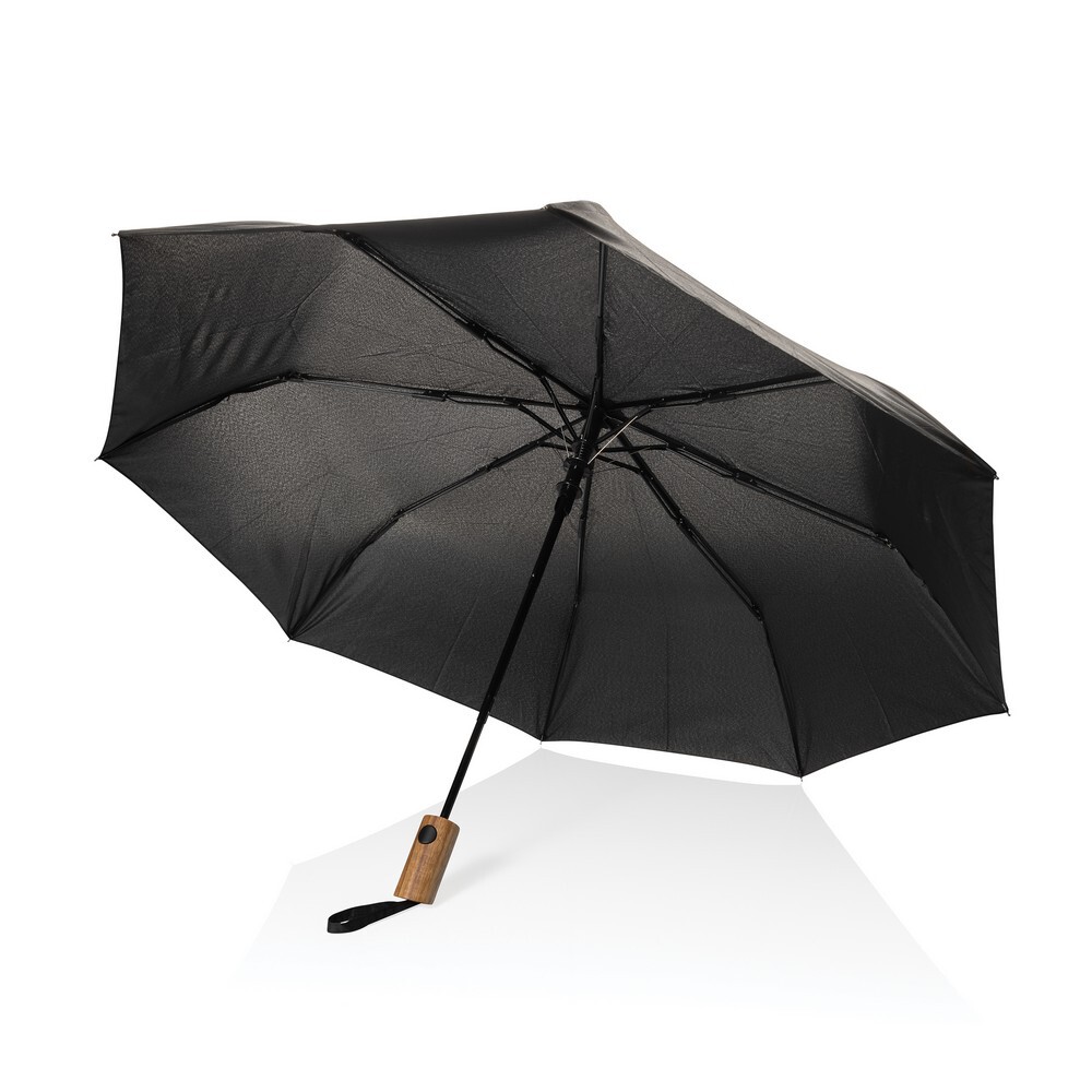 Gadżet reklamowy - Mały parasol automatyczny 21" Kaycey AWARE™ RPET