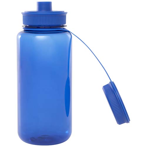 Butelka sportowa Ryder z materiału RPET, z certyfikatem RCS, o pojemności 900 ml, z wielofunkcyjną zakrętką Królewski niebieski 10083753 (4)