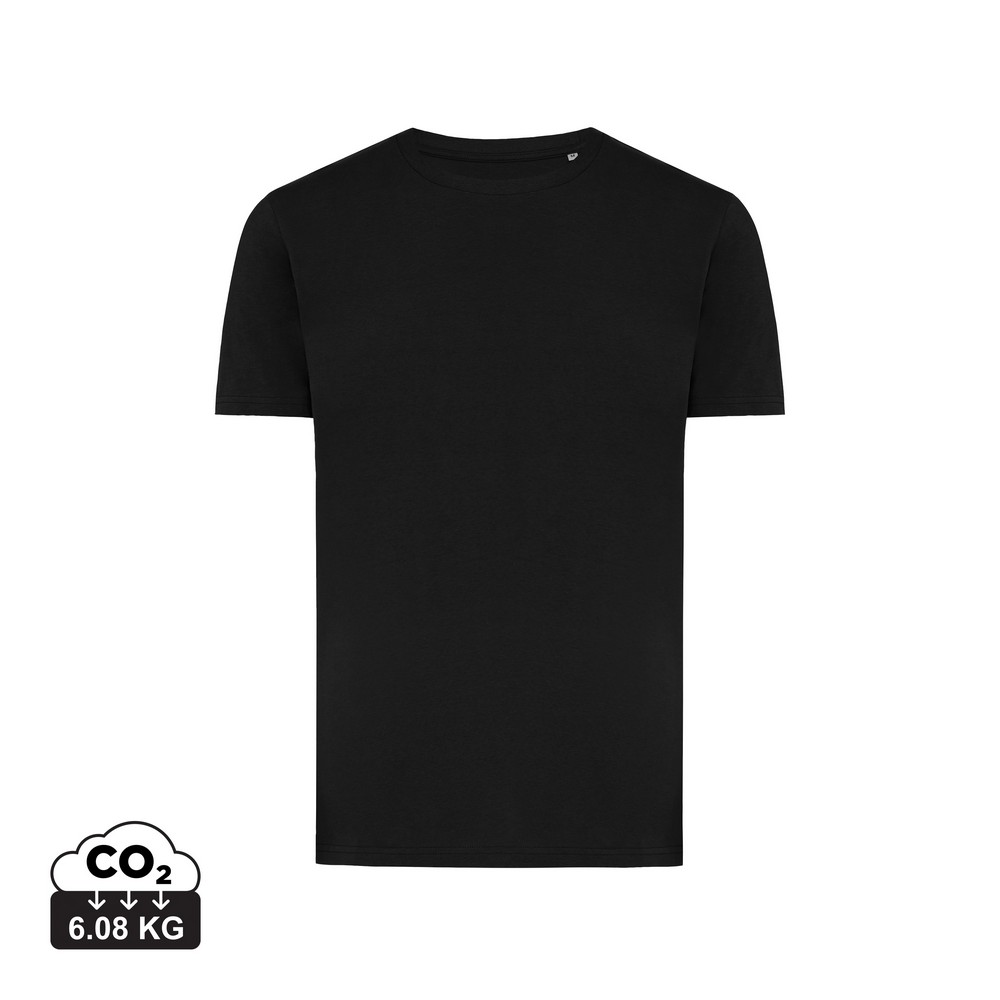 Koszulka z bawełny z recyklingu Iqoniq Brett Czarny T9107.001.XL (4)