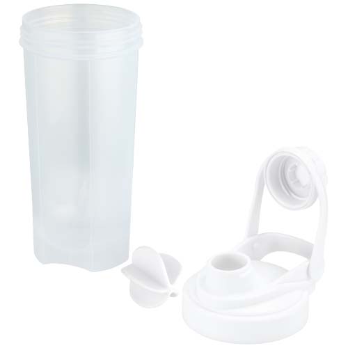 Forza butelka sportowa 700 ml z shakerem Biały 10091901 (2)