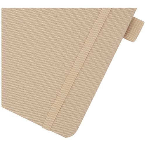 Notatnik w formacie A5 z papieru z recyklingu z okładką z plastiku z recyklingu Honua Owsianka 10776307 (6)