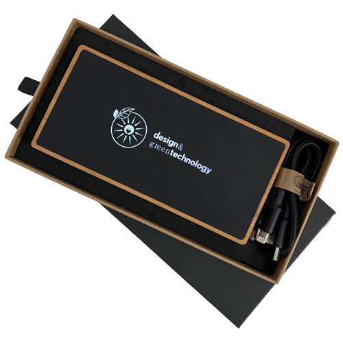 SCX.design P32 powerbank solarny o pojemności 10 000 mAh Drewniany 1PX12871 (5)