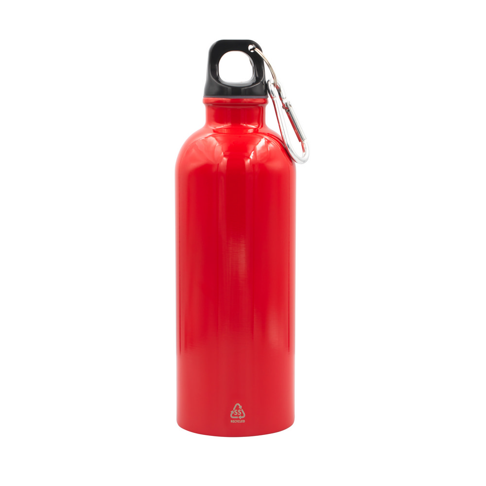 Butelka sportowa 500 ml z karabińczykiem | Brenda Czerwony VA099-05 (4)