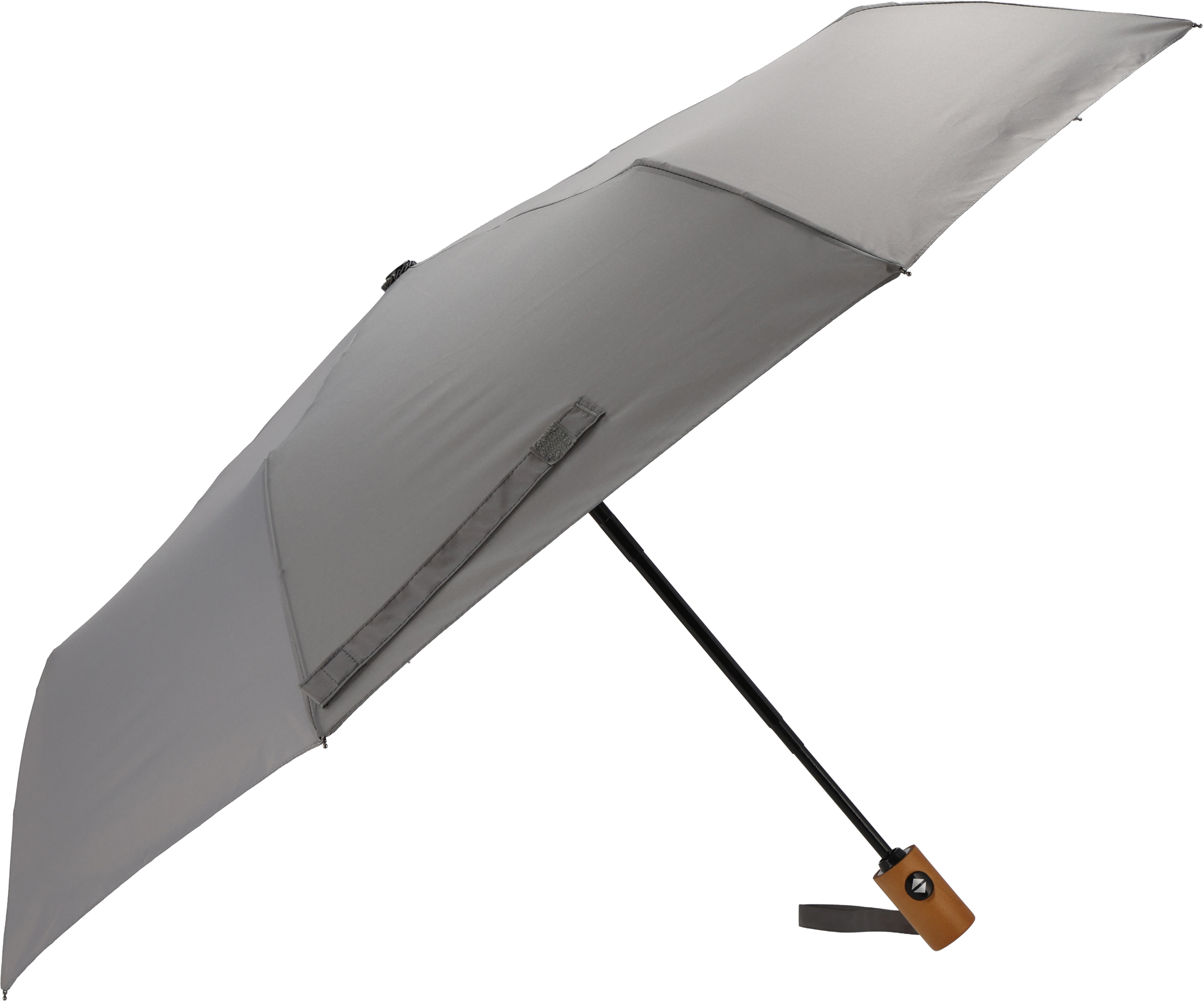 Parasol automatyczny Ø100 cm rPET IPSWICH Szary 322307 (1)