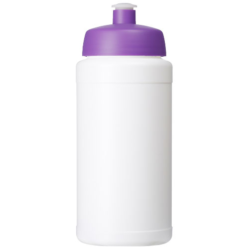 Bidon Baseline® Plus o pojemności 500 ml z wieczkiem sportowym Biały-Fioletowy 21068809 (2)