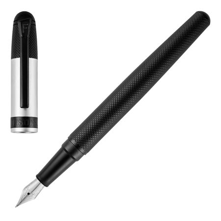 Gadżet reklamowy - Wieczne pióro Classicals Black Edition Silver