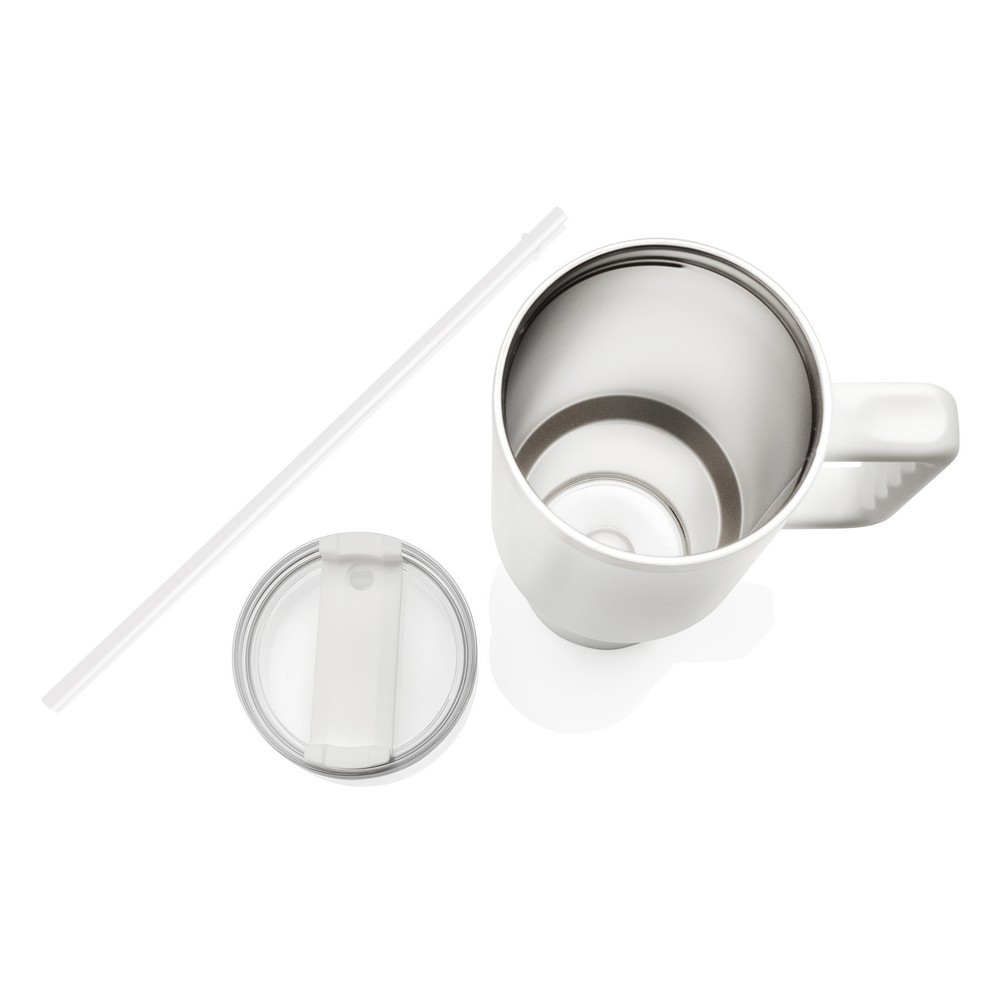 Kubek termiczny 1200 ml Stadley Biały P437.3303 (4)