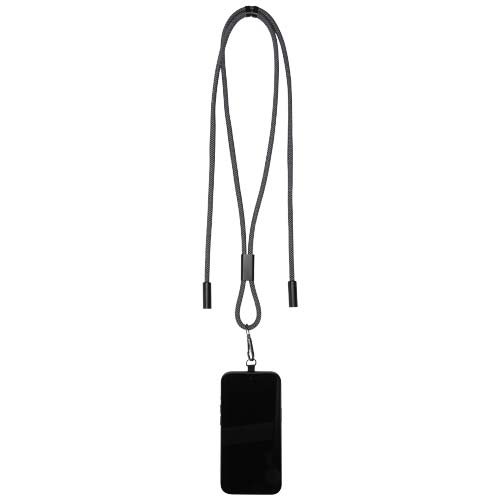 SMART 65 W - kabel ładujący wykonany z tworzywa sztucznego RPET, ze smyczą Czarny 12453090 (2)