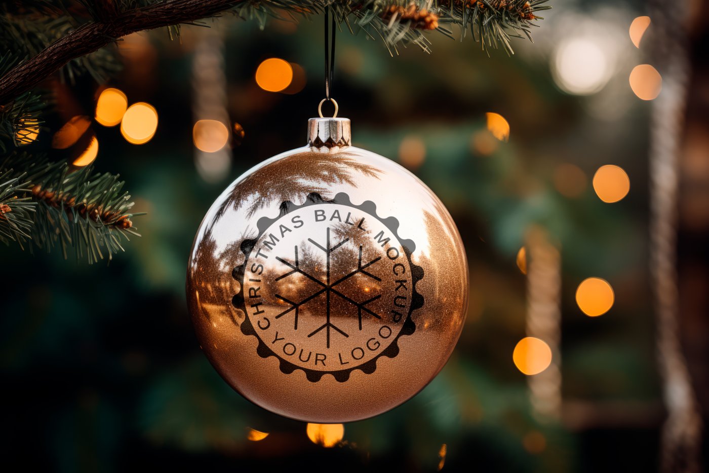 Logo na bombce - zaprojektuj firmowy nadruk na bombkach