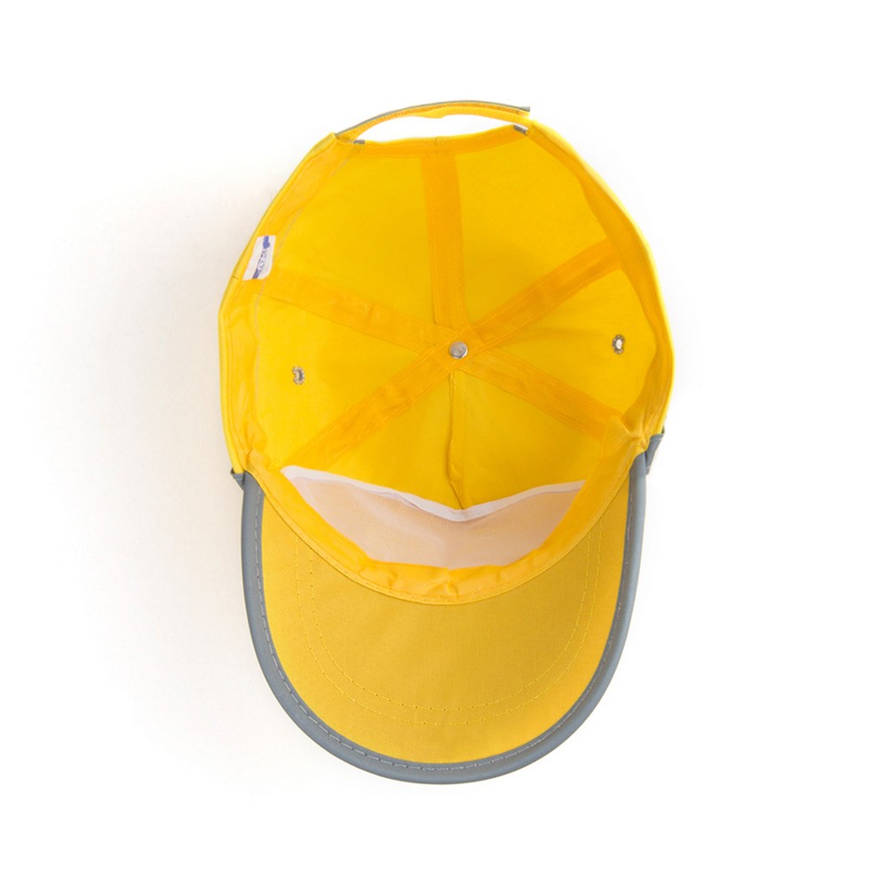 Czapka z daszkiem żółty V7050-08 (2)