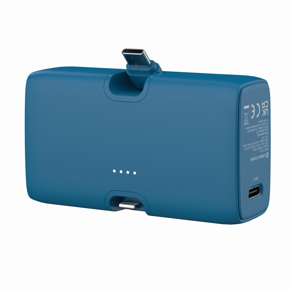 Power bank 5000 mAh Urban Vitamin Los Angeles Niebieski P322.8505 (1)