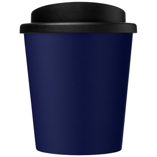 Kubek izolowany z recyklingu Americano® Espresso o pojemności 250 ml  Niebieski-Czarny 21045252 (2)