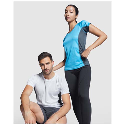 Shanghai sportowa koszulka damska z krótkim rękawem Fluor Green R66489G2 (5)