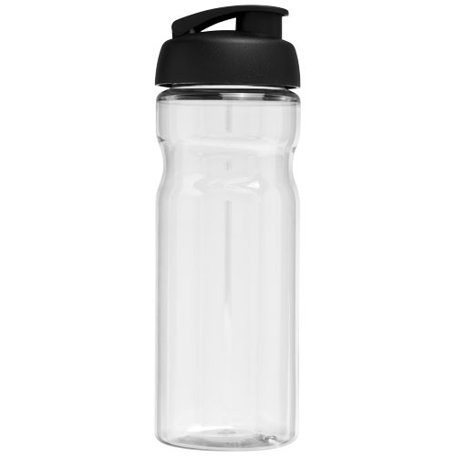 Bidon H2O Base® o pojemności 650 ml z wieczkiem zaciskowym Przezroczysty-Czarny 21004500 (4)