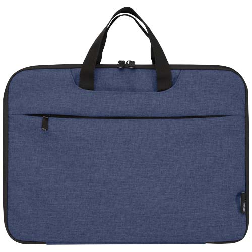 Libra etui na laptopa 2 w 1 o pojemności 3 l wykonane z materiałów z recyklingu z certyfikatem GRS Melanż granatowy 13008555 (2)