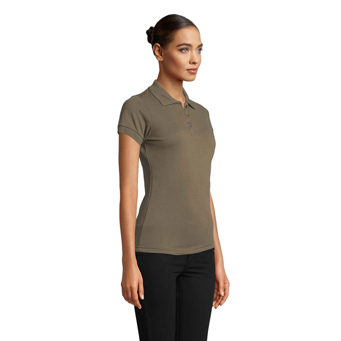 PRIME Damskie POLO 200g Army S00573-AR-XXL (1)