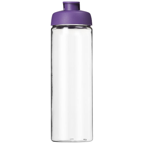 Bidon H2O Vibe o pojemności 850 ml z otwieranym wieczkiem Przezroczysty-Fioletowy 21009409 (2)