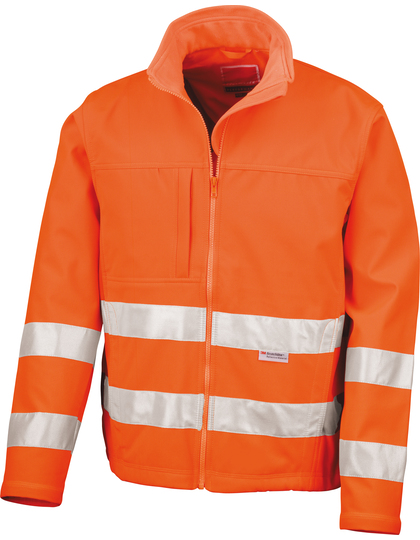 Kurtka Softshell Klasyczna Hi-Vis Fluorescent Yellow RT117-574216 (1)