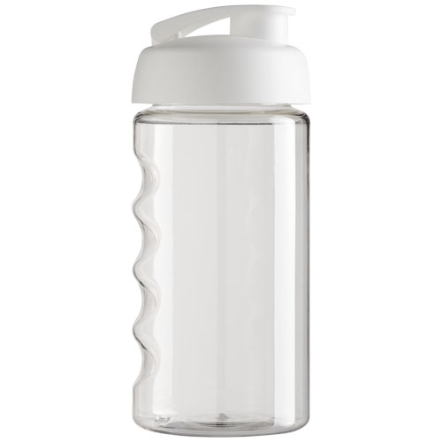 Bidon H2O Bop® o pojemności 500 ml z wieczkiem zaciskowym Przezroczysty-Biały 21005001 (3)