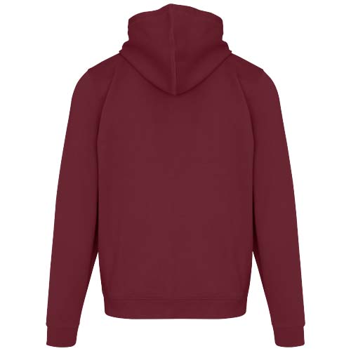 Jasper bluza unisex z kapturem z materiału organicznego pochodzącego z recyklingu z certyfikatem OCS, o gramaturze 280 g/m² Głęboki bordowy 3966622A (3)