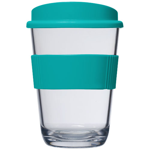 Kubek Americano® Cortado o pojemności 300 ml z uchwytem Akwamarynowy 21009005 (2)