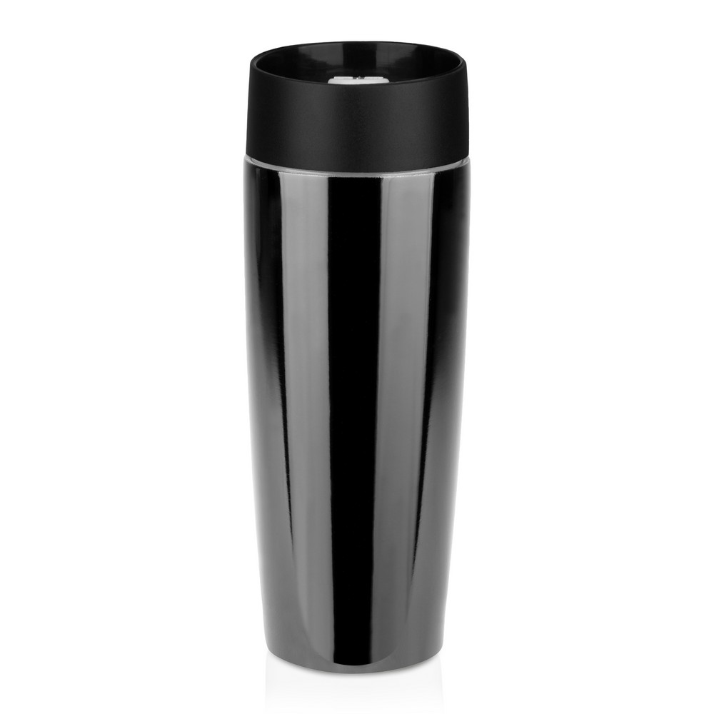 Kubek termiczny 375 ml Air Gifts | Lottie Czarny V4992-03 (2)
