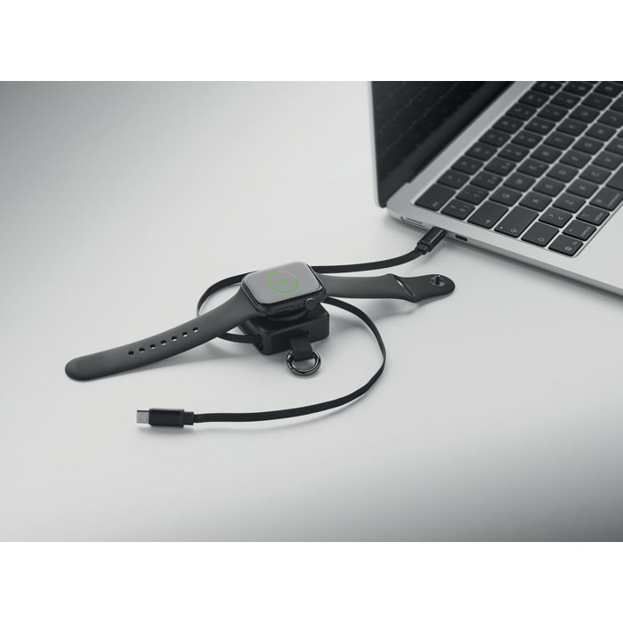 Zwijany kabel USB-C 100 W Czarny MO3145-03 (6)