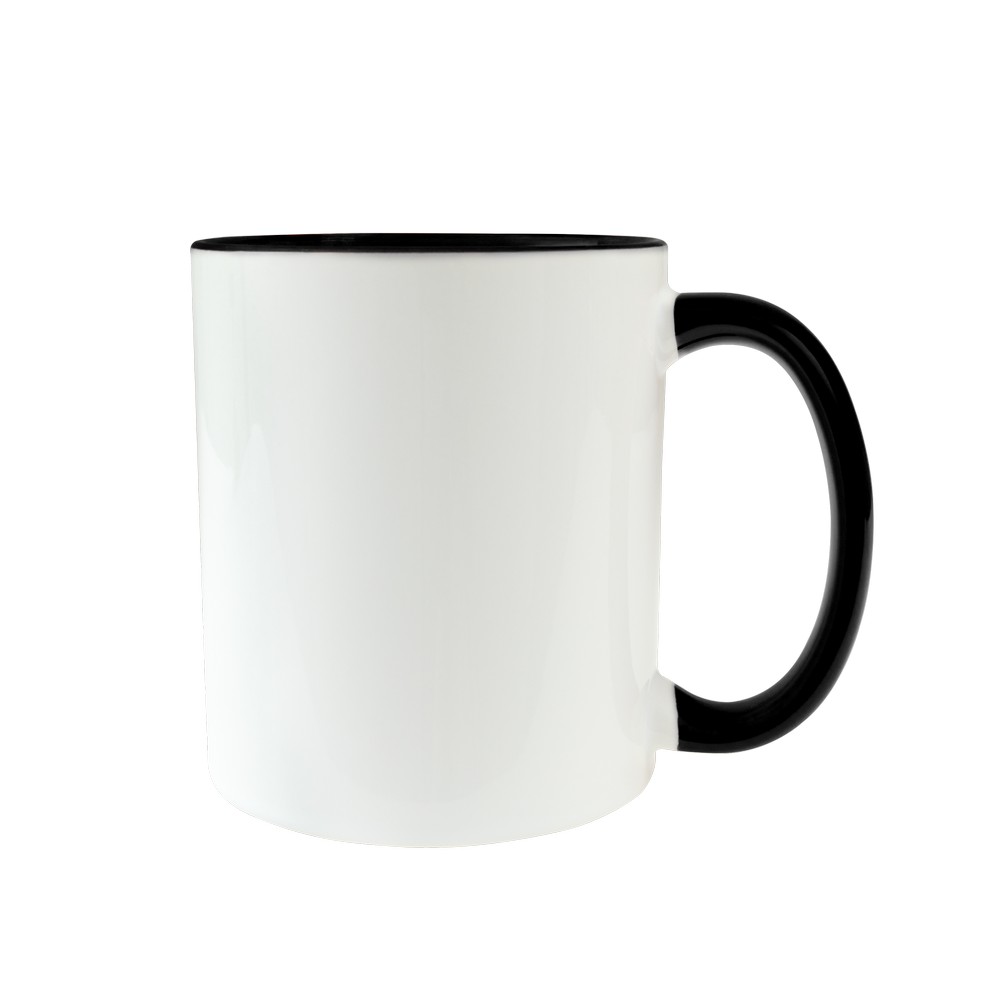 Kubek ceramiczny 350 ml | Nerita Czarny VA073-03 (4)