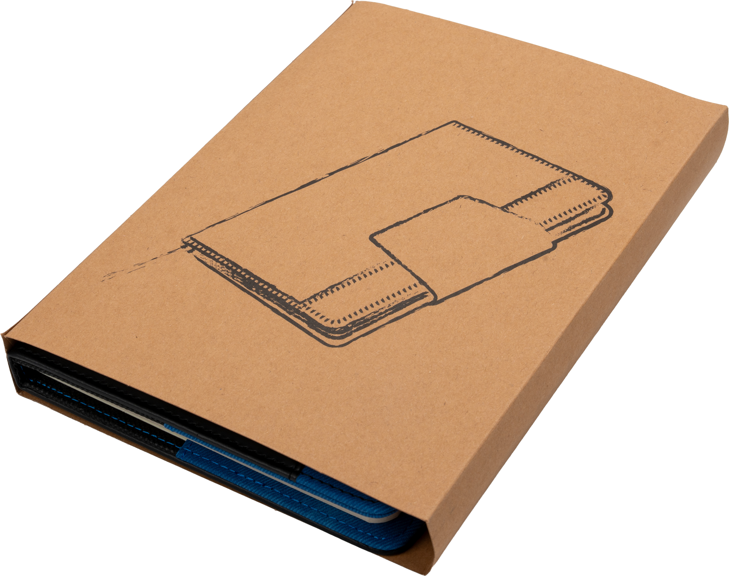 Notes A5 w linie z PU z recyklingu ASUNCION Ciemnoszary 422977 (3)