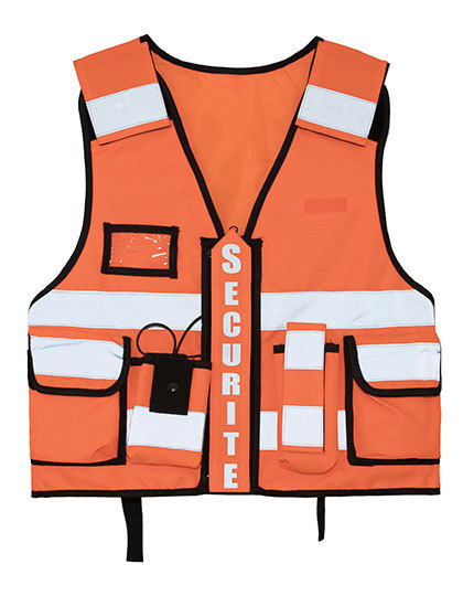 Kamizelka Taktyczna Odblaskowa Poliestrowa Orange KX147-995329 
