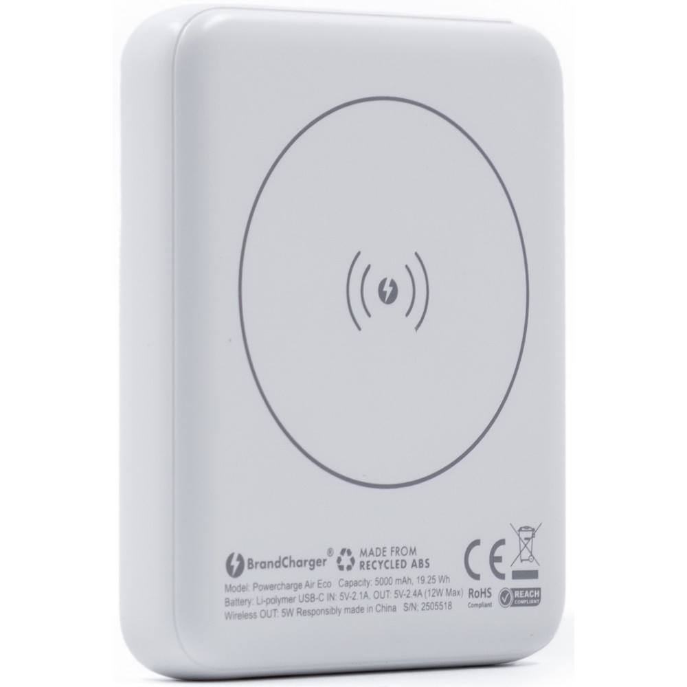 Magnetyczny power bank 5000 mAh BrandCharger Powercharge Air Biały VB188-02 