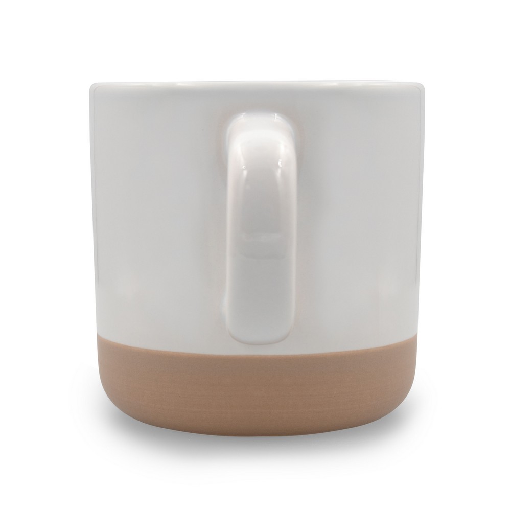 Kubek ceramiczny 340 ml | Aato Biały VA904-02 (3)