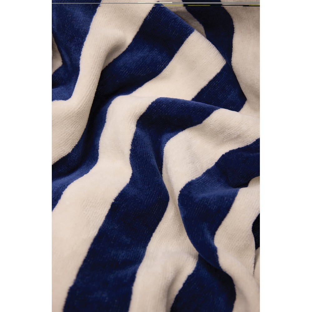 Ręcznik plażowy VINGA Lagoa Navy, white VG677-04 (4)