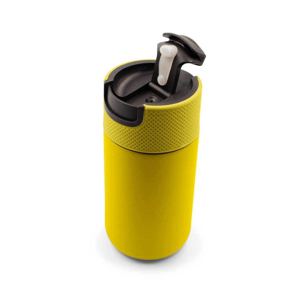 Kubek termiczny 400 ml Air Gifts | Raylee żółty V1167-08 (2)