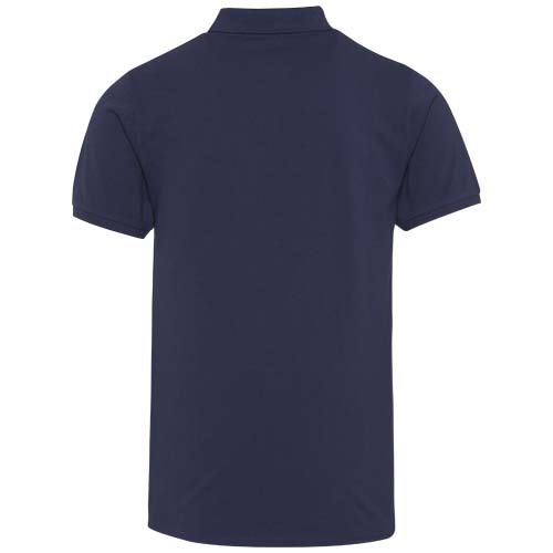 Beryl naturalna koszulka polo z recyklingu z krótkim rękawem, unisex, o gramaturze 220 g/m² Granatowy 3955855A (3)