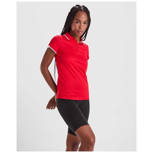 Tamil sportowa koszulka damska polo z krótkim rękawem Navy Blue R04098S2 (6)