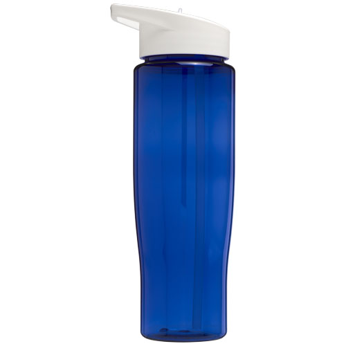 Bidon H2O Tempo® o pojemności 700 ml z wieczkiem z słomką Niebieski-Biały 21004411 (3)
