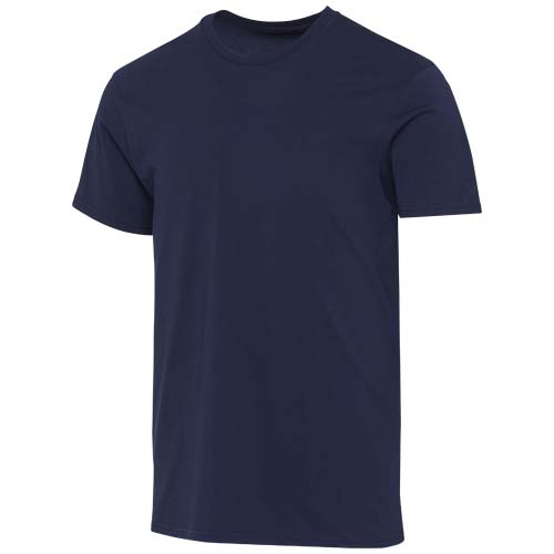 Azurite organiczna koszulka unisex o gramaturze 160 g/m² z krótkim rękawem i certyfikatem OCS Granatowy 3955455A 